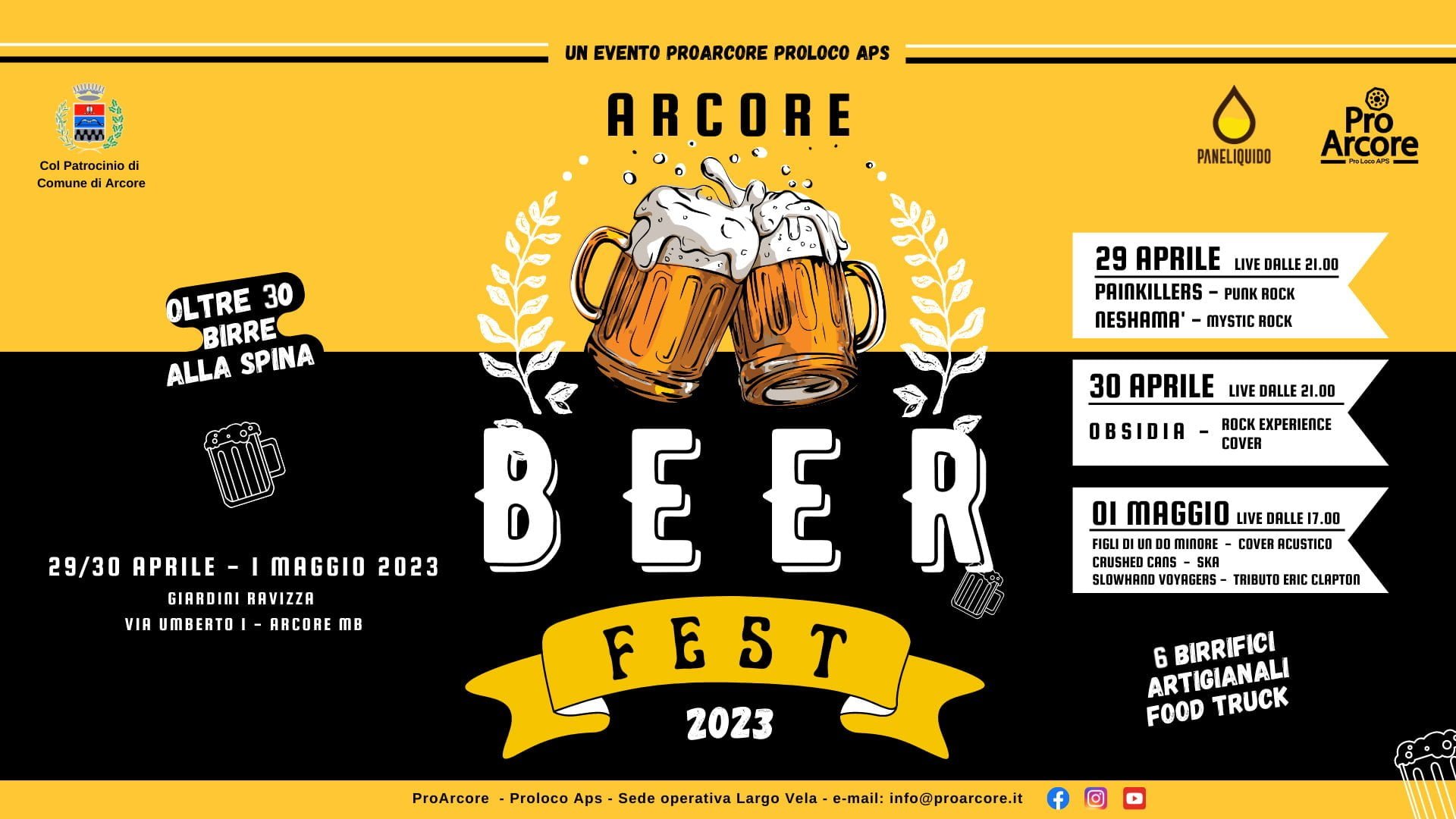 𝐇𝐀𝐌𝐌𝐄𝐑 𝐒𝐎𝐓𝐓𝐎 𝐈𝐋 𝐌𝐎𝐍𝐓𝐄 Beer Festival – 21\23 Aprile, Palatenda Sotto Il Monte (BG)